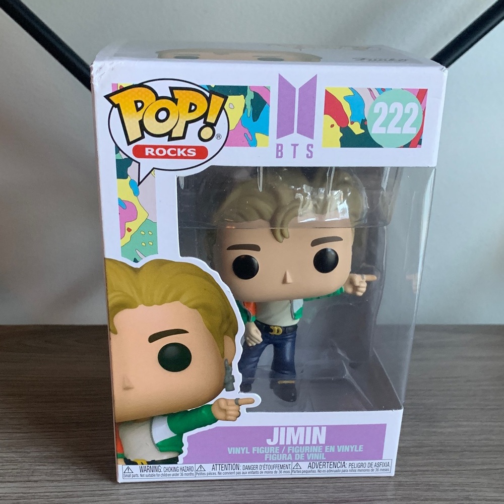 Funko Pop Rocks Jimin BTS #222 Dynamite K-Pop